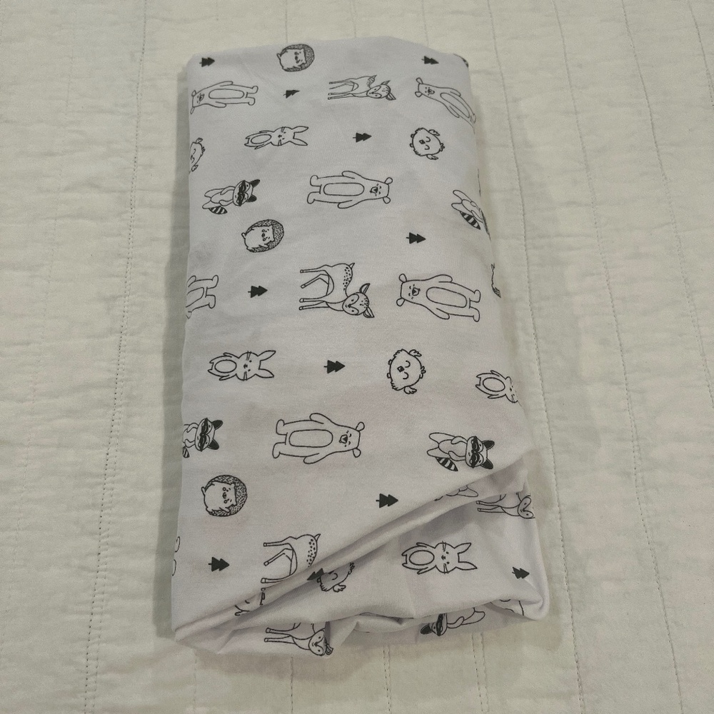 KeaDreams Sweet Dreams Cotton Forest Animals Crib Sheet
